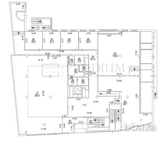 Сдается помещение свободного назначения 884 м² Москва - изображение 6