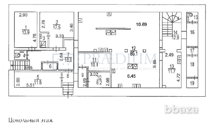 Продается помещение свободного назначения 1184 м² Москва - изображение 6