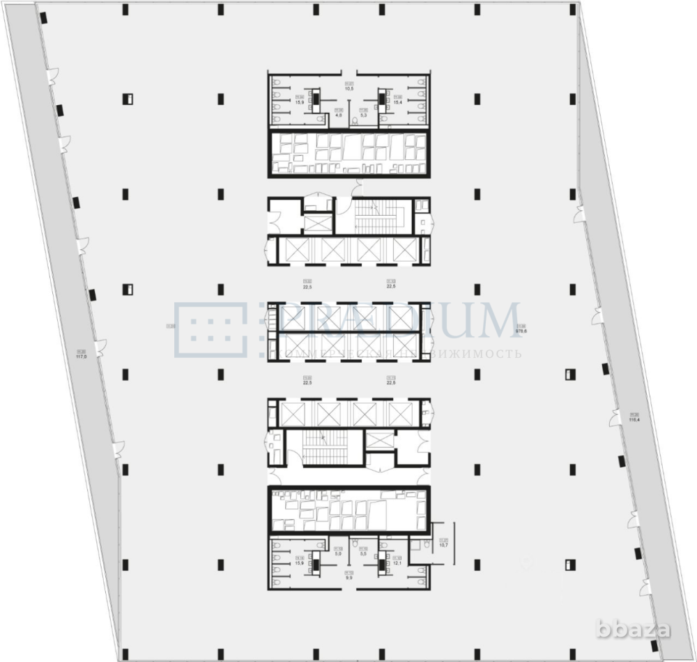 Сдается офисное помещение 29250 м² Москва - изображение 7
