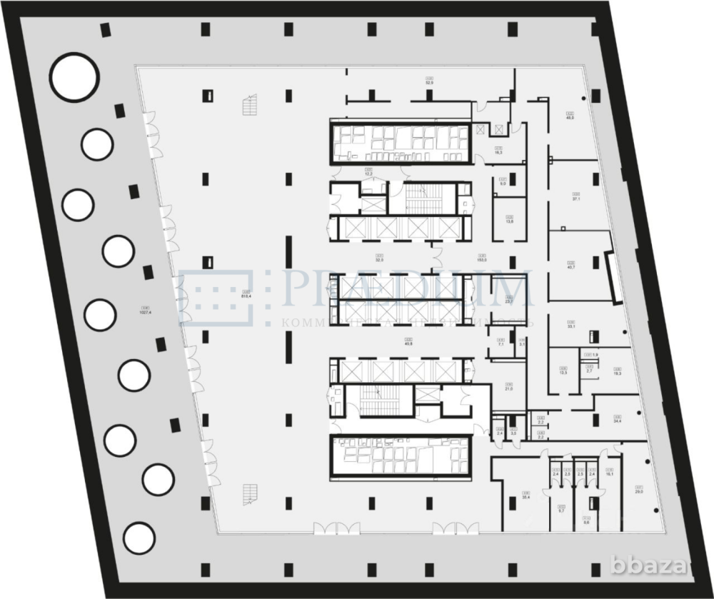 Сдается офисное помещение 3736 м² Москва - изображение 6