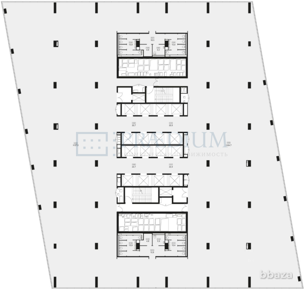 Сдается офисное помещение 2445 м² Москва - изображение 5