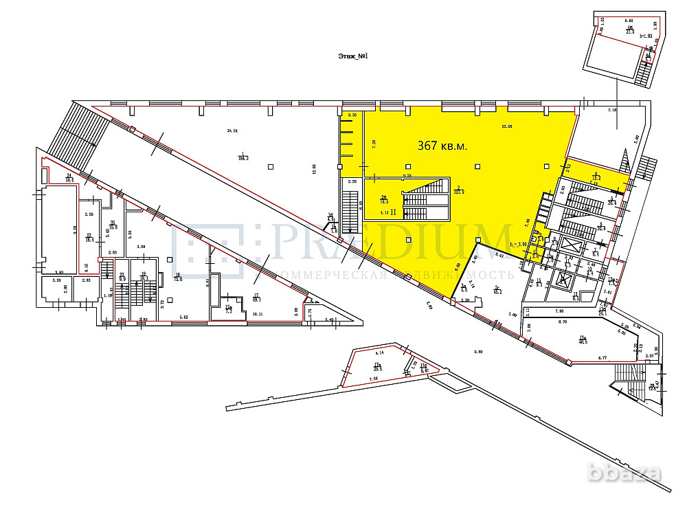 Сдается помещение свободного назначения 370 м² Москва - изображение 3