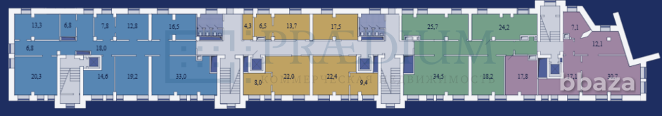 Сдается офисное помещение 2555 м² Москва - изображение 7