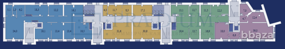 Сдается помещение свободного назначения 2555 м² Москва - изображение 8