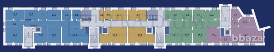 Сдается офисное помещение 1022 м² Москва - изображение 7