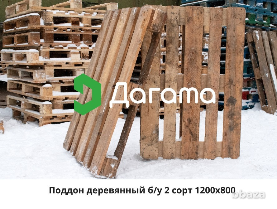 Поддоны деревянные б/у Москва - изображение 3