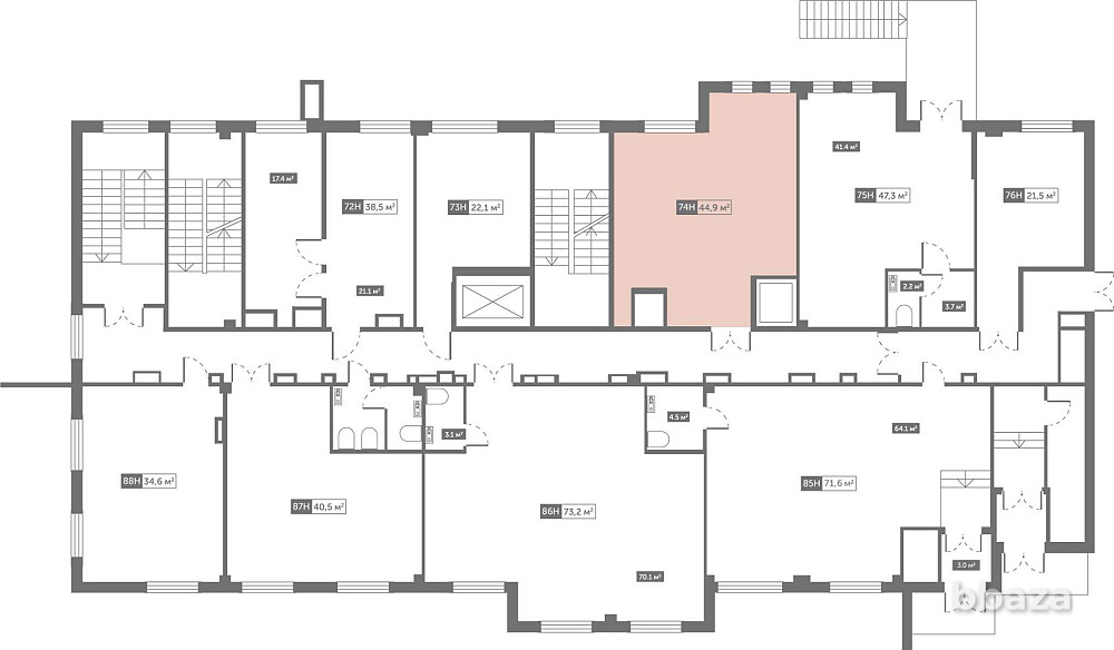 Продается ПСН 44.9 м2 Санкт-Петербург - изображение 1