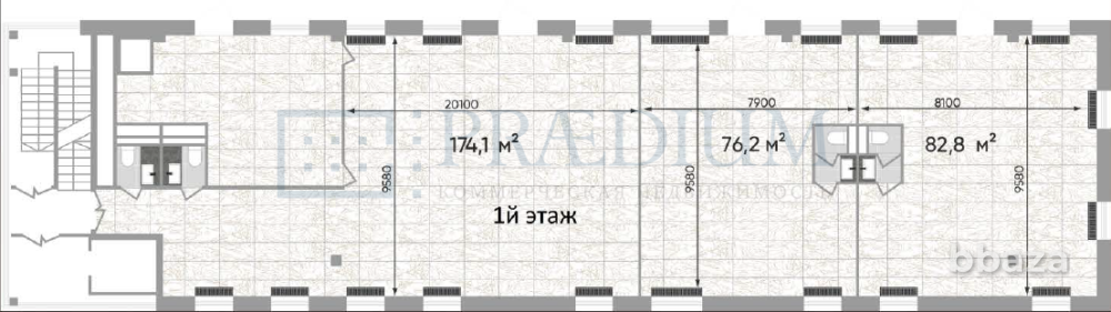 Продается офисное помещение 1629 м² Москва - изображение 2