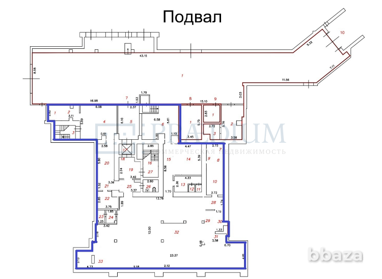 Сдается помещение свободного назначения 802 м² Москва - изображение 9