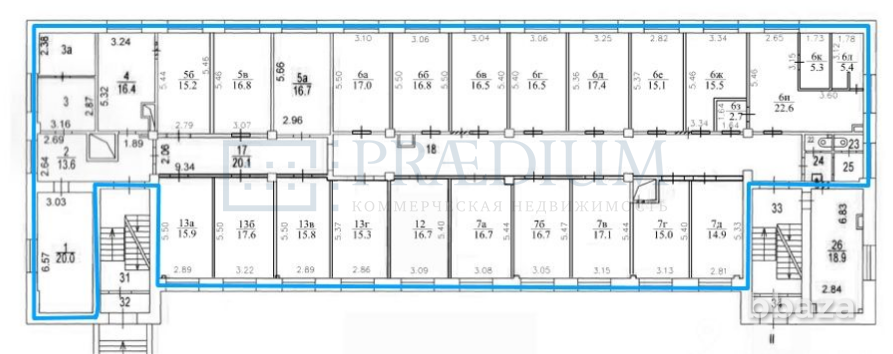 Сдается офисное помещение 551 м² Москва - изображение 2
