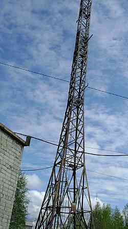 Здание телецентра площадью 61 кв.м. с телемачтой, п. Кривой Порог Карелия