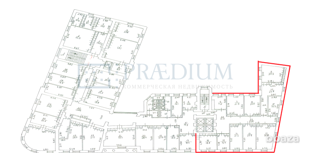 Сдается офисное помещение 269 м² Москва - изображение 10