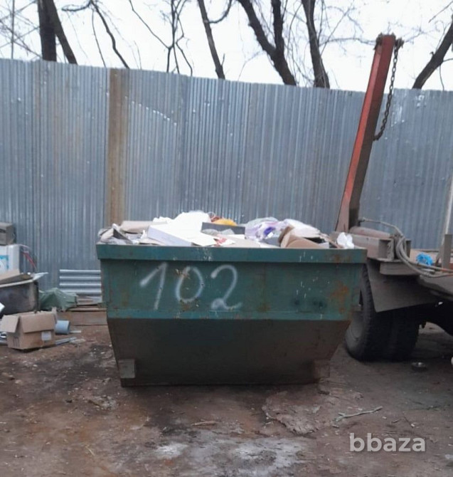 Вывоз мусора Газелью 9-14 м3, бункерами и мультилифтами с контейнером Раменское - изображение 3