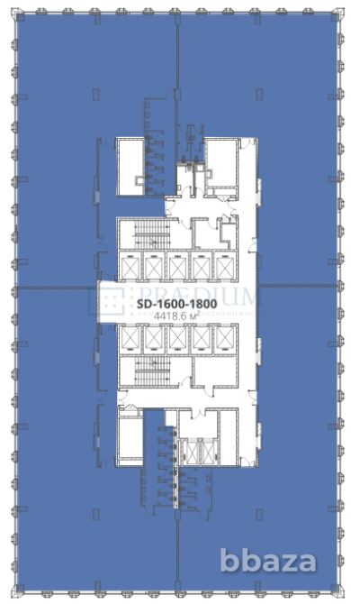 Продается офисное помещение 4419 м² Москва - изображение 9