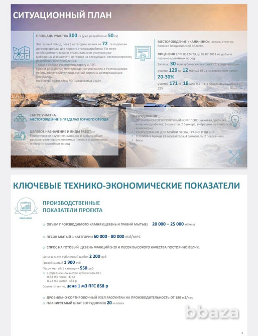 ПРЕДЛОЖЕНИЕ О ПРОДАЖЕ КАРЬЕРА Владимир - изображение 2