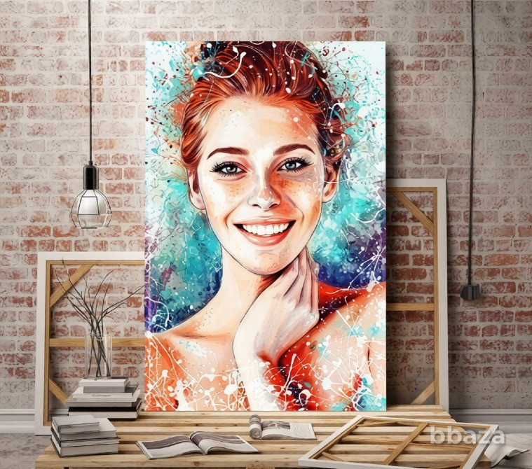 Портрет на холсте. Картины на холсте. Дрим арт. Печать фото Донецк - изображение 2