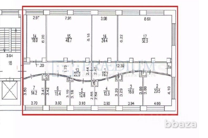 Сдается офисное помещение 282 м² Москва - изображение 7