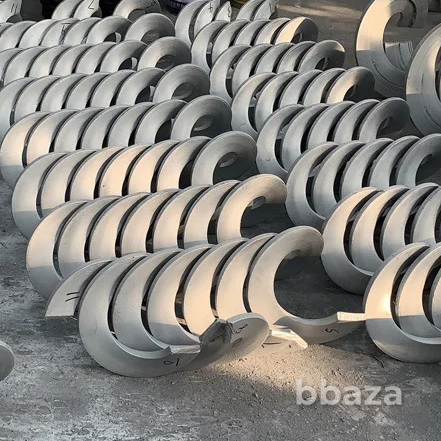 Шнеки. Шнековые спирали. Витки для шнеков. Собственное производство Минск - изображение 2