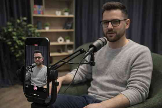 Студия для записи подкастов и видео в Москве | Снято! Москва