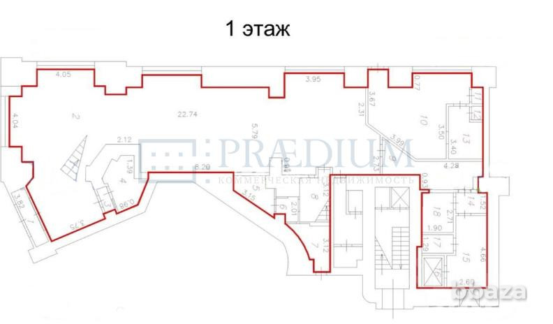 Сдается помещение свободного назначения 478 м² Москва - изображение 2