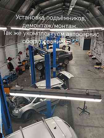 Установка/монтаж автомобильных подъемников Екатеринбург
