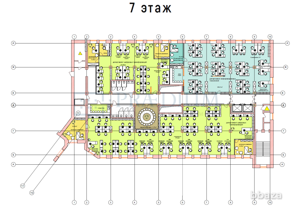 Сдается офисное помещение 8192 м² Москва - изображение 6