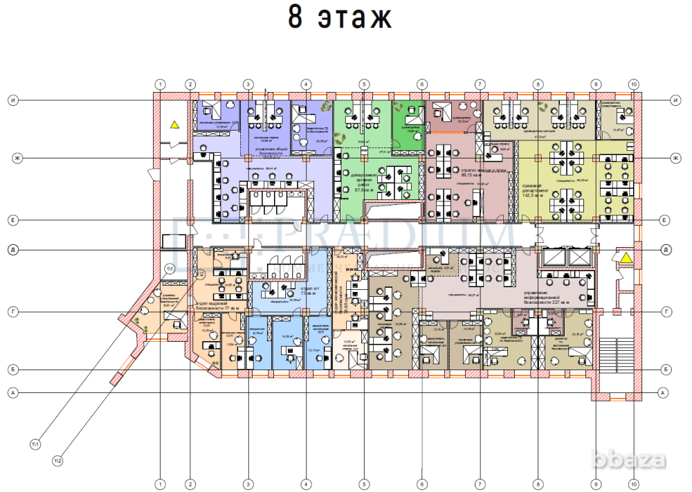 Сдается офисное помещение 8192 м² Москва - изображение 7