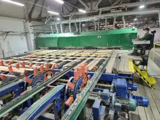 Действующий деревообрабатывающий завод в республике Коми Сыктывкар