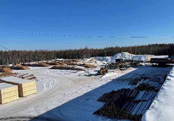 Действующий деревообрабатывающий завод в республике Коми Сыктывкар