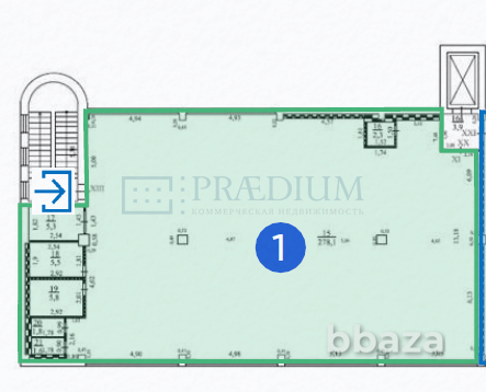 Продается офисное помещение 300 м² Москва - изображение 2