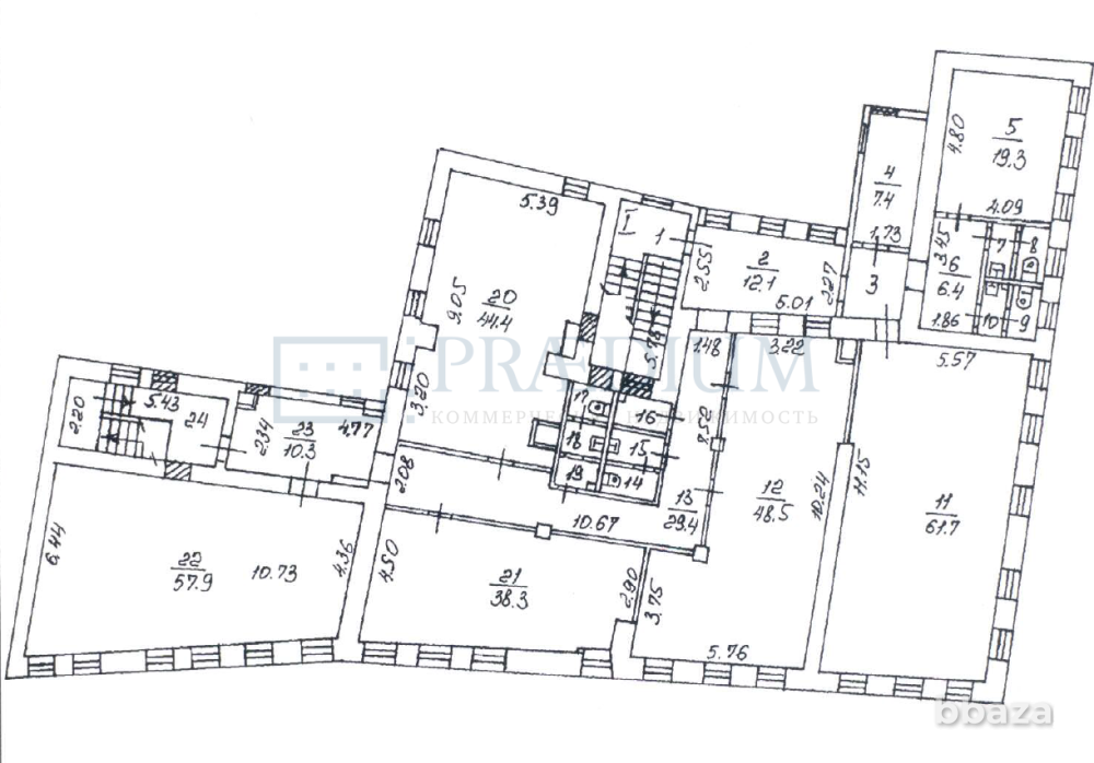 Продается помещение свободного назначения 1303 м² Москва - изображение 10