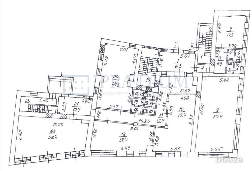 Сдается офисное помещение 1303 м² Москва - изображение 9