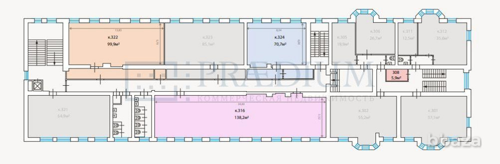 Сдается офисное помещение 100 м² Москва - изображение 8