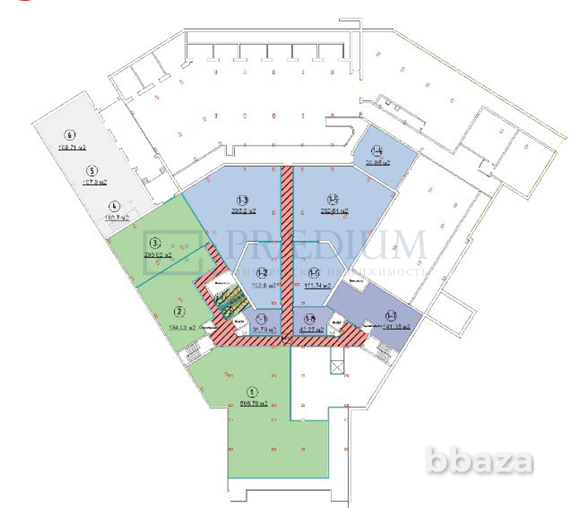 Продается помещение свободного назначения 209 м² Москва - изображение 2