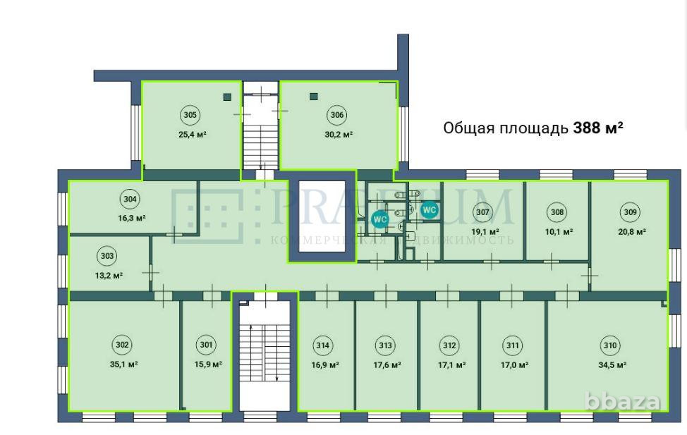 Продается офисное помещение 388 м² Москва - изображение 4