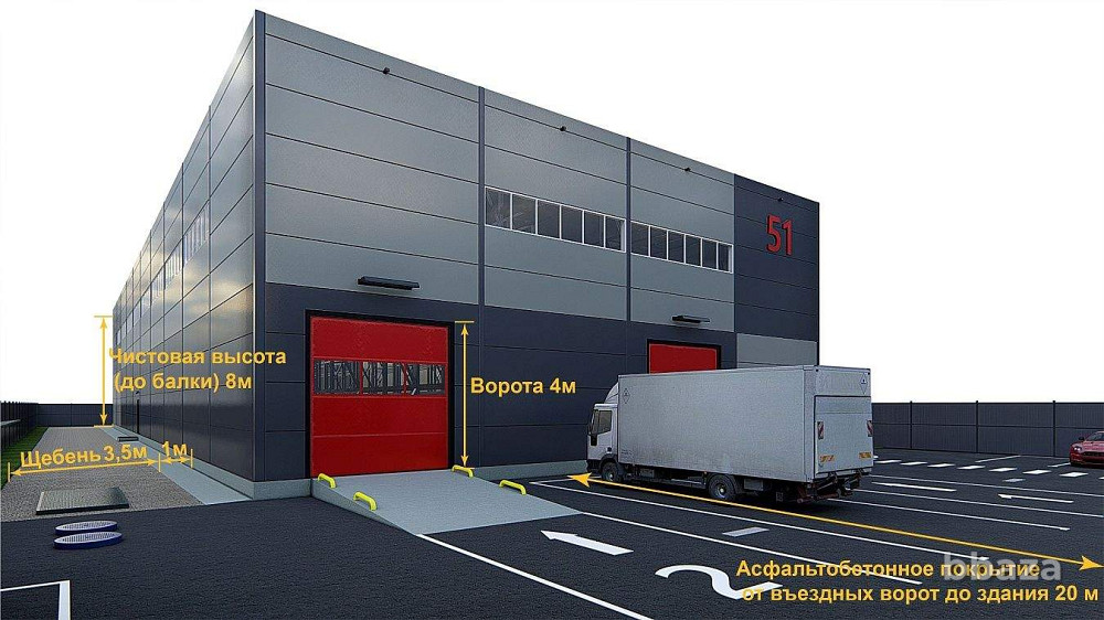 Продается склад 1440 м2 Балашиха - изображение 4