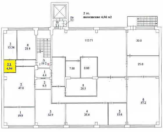 Аренда помещения 4,96 м2 в СВАО под юр. адрес в БЦ Pilot House. Москва