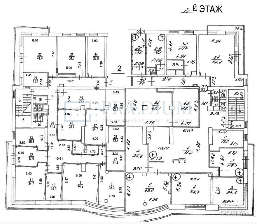 Сдается офисное помещение 1027 м² Москва - изображение 8