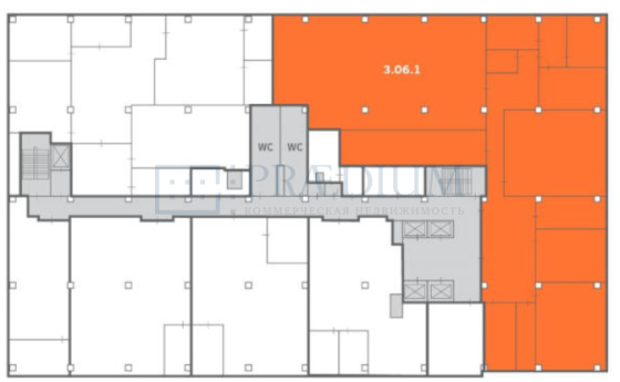 Сдается офисное помещение 721 м² Москва