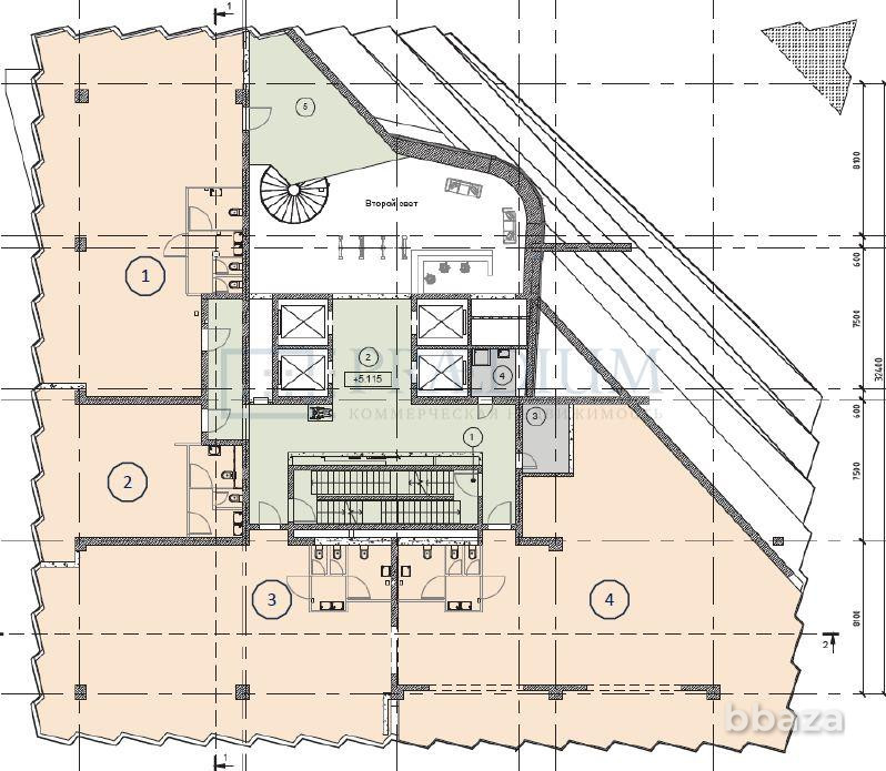 Продается офисное помещение 741 м² Москва - изображение 2
