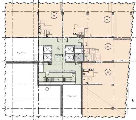 Продается офисное помещение 848 м² Москва