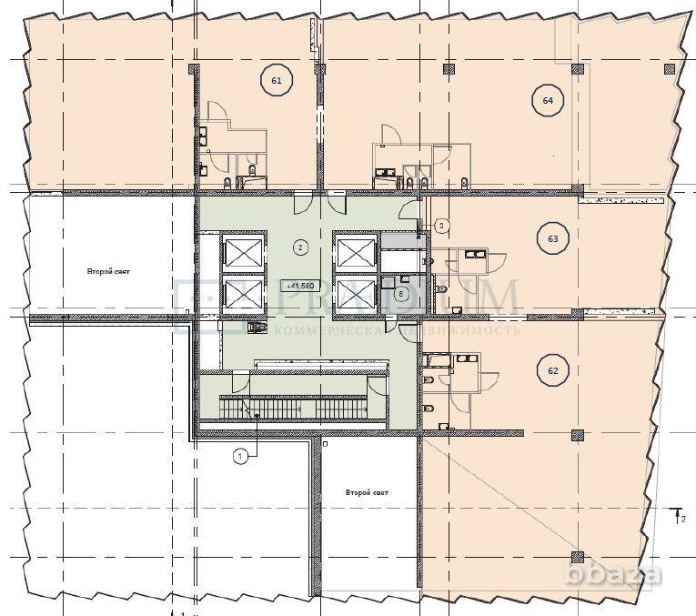 Продается офисное помещение 848 м² Москва - изображение 2
