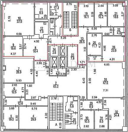 Сдается офисное помещение 252 м² Москва
