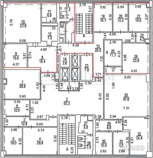Сдается офисное помещение 252 м² Москва - изображение 5