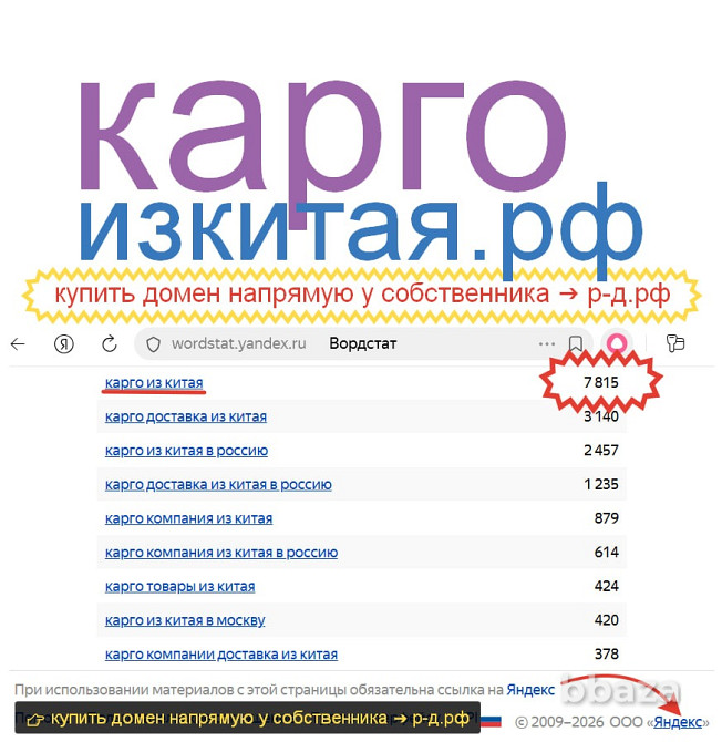 Доставки Из Китая РФ - купить домен для логистики поставки товаров из Китая Москва - изображение 9