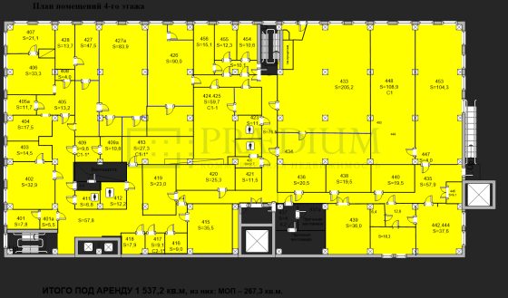 Сдается офисное помещение 10889 м² Москва