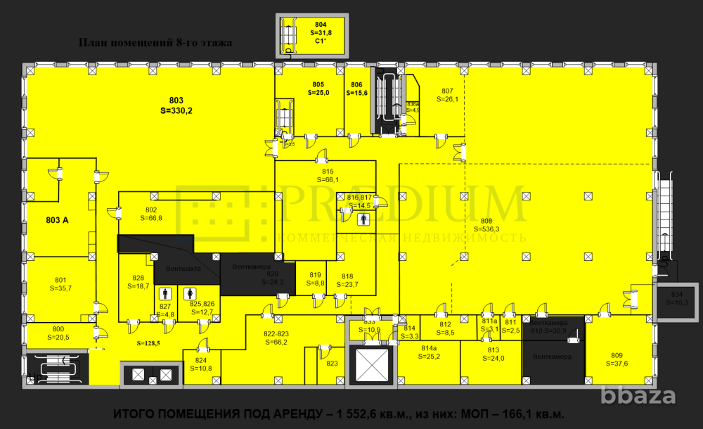 Сдается офисное помещение 10889 м² Москва - изображение 9