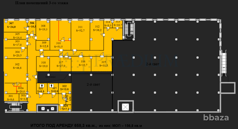 Сдается офисное помещение 10889 м² Москва - изображение 4