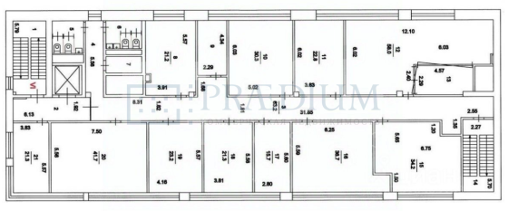 Сдается офисное помещение 528 м² Москва