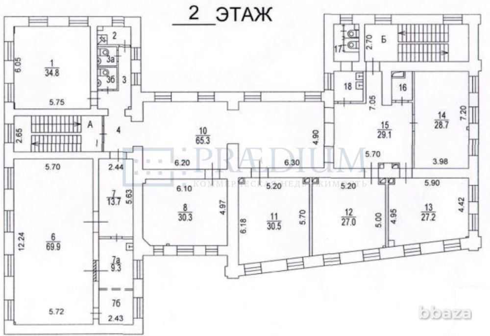 Сдается офисное помещение 403 м² Москва - изображение 9